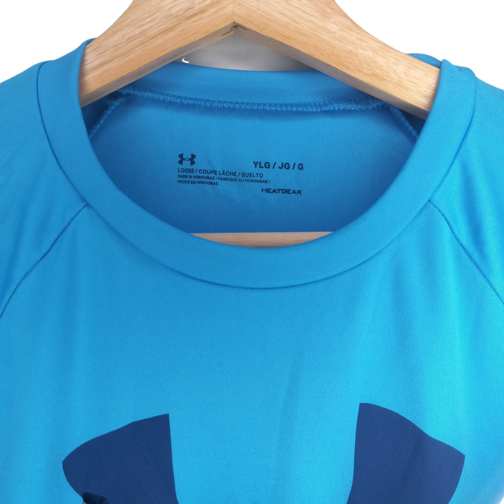 NWT Under Armour Blue Heatgear Long Sleeve Shirt - Picture 3 of 5